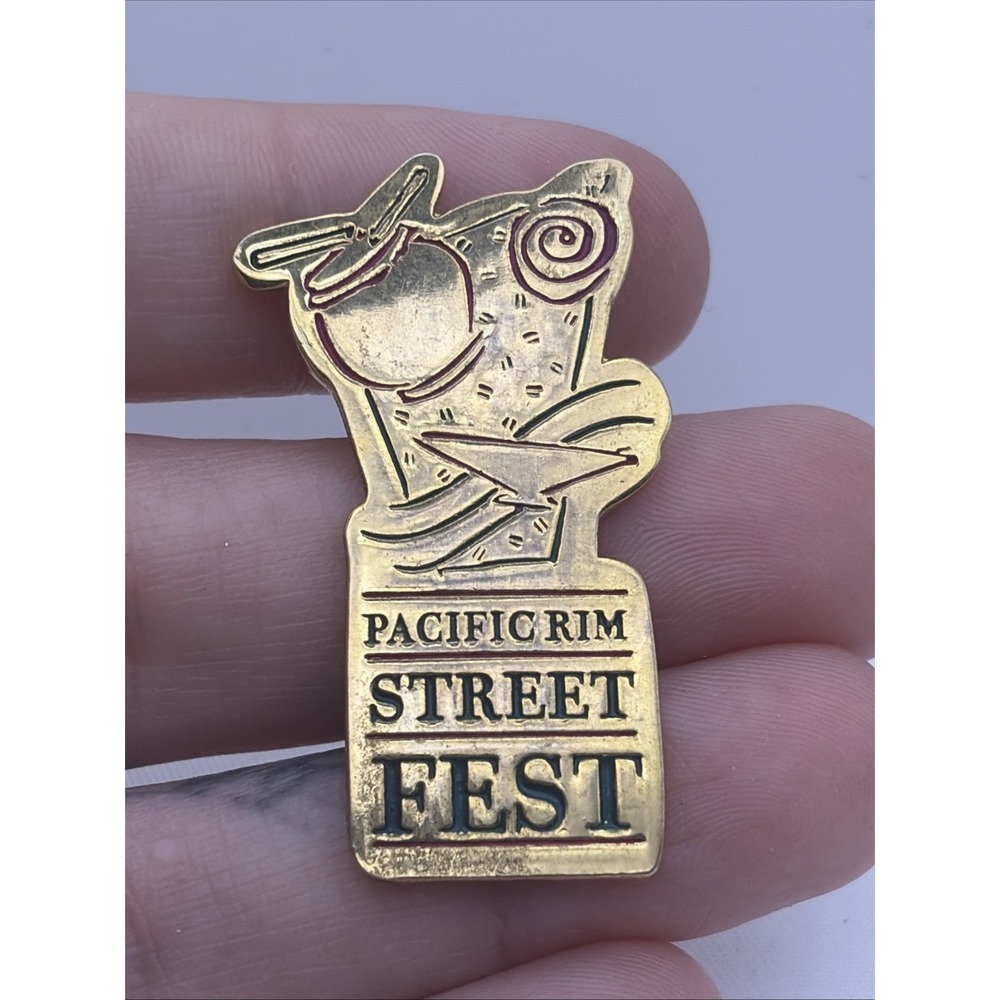 Pacific Rim Street Fest Sacramento California Asian Festival Lapel Hat Pin